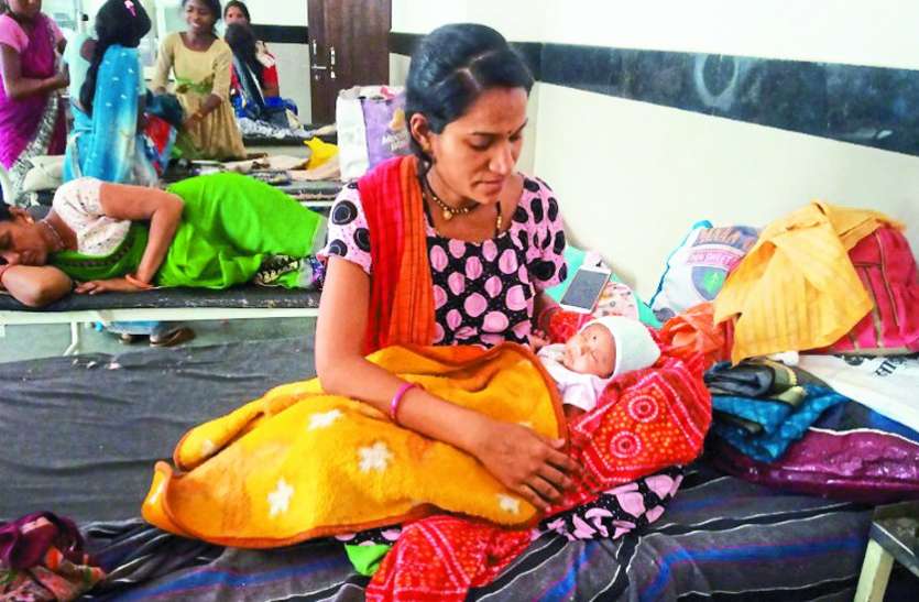 population यहाँ पौने दो लाख की आबादी पर रोजाना आधा दर्जन डिलीवरी