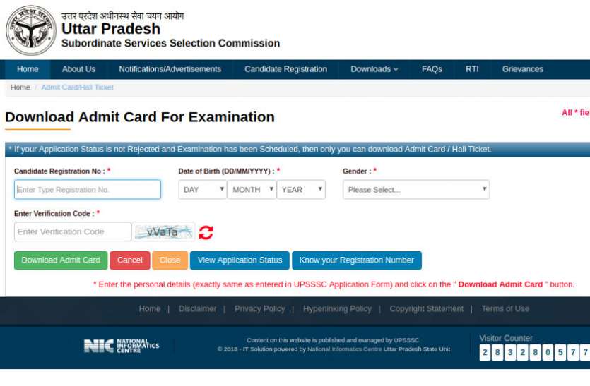 UPSSSC Assembly/Forest Guard PET Admit Card 2019 UPSSSC Assembly/Forest Guard PET Admit Card 2019 जारी, एक ही क्लिक में सीधे यहां से करें डाउनलोड