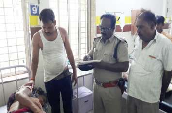 woman gun shot in bhind रंजिश के चलते मां को मारी गोली, बेटे के सिर पर दे मारा डंडा