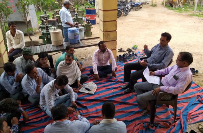 chittorgarh किसके आने के बाद छह दिन से चल रहा धरना हो गया समाप्त