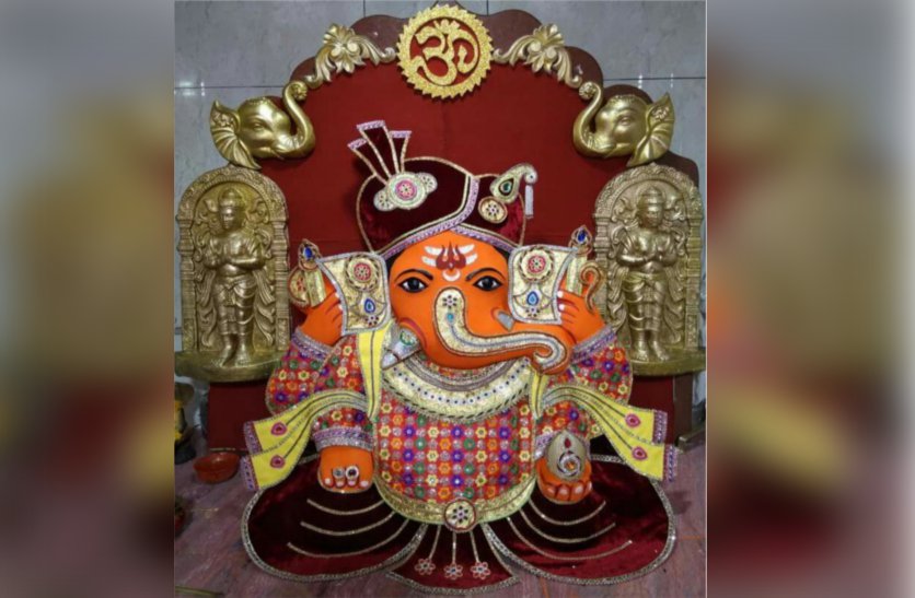 patrika सिद्ध विनायक गणेश मंदिर : आस्था और मनोकामना का बंधन... कार्य सिद्ध होने की पहचान बन गया रेशम का धागा