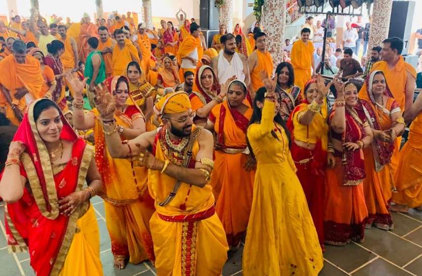udaipur सिद्धचक्र महामंडल विधान में जुटे धर्मप्रेमी
