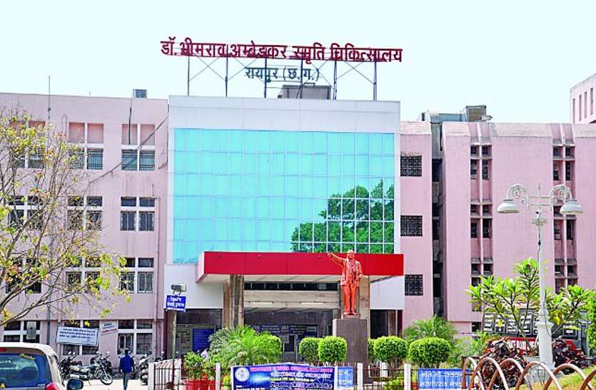ambedkar hospital बजट की कमी से रुका 200 बिस्तर के ICU का काम, मंत्री ने किया निरीक्षण