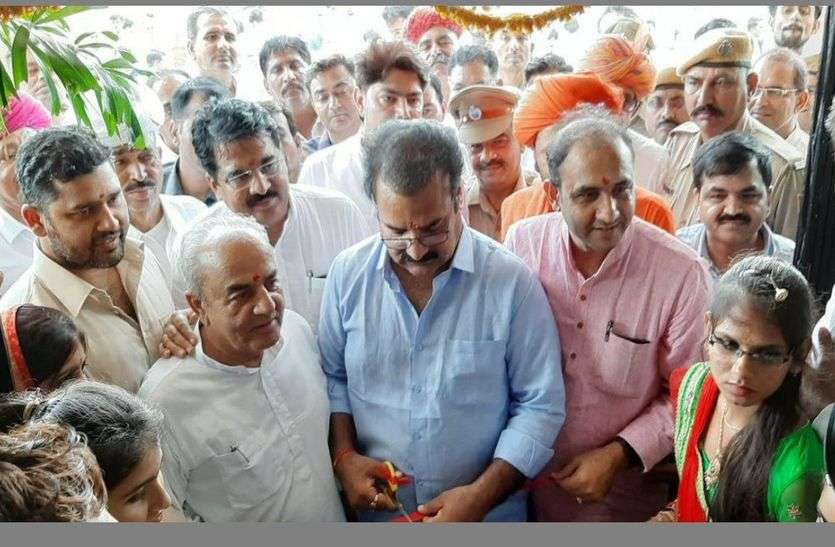 jalore डीटीओ कार्यालय के उद्घाटन पर ये क्या बोल गए मंत्रीजी