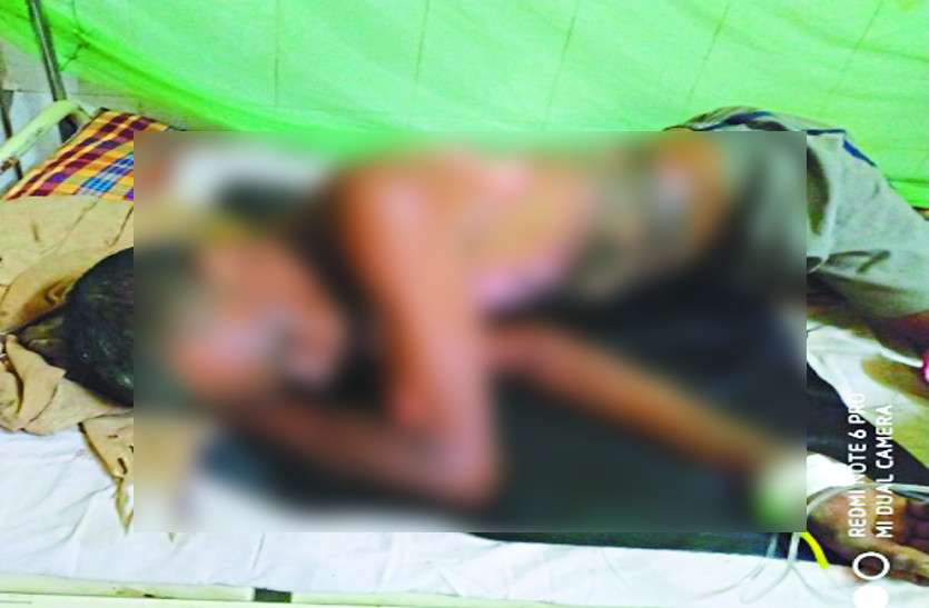 accident news घर की छत पर चल रहा था प्लास्टर का काम, अचानक 11 केवी की चपेट में आ गया राजमिस्त्री, झुलसा