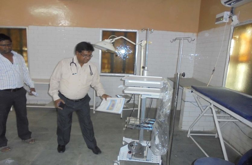 nasirabad-theft-of-valuable-equipment-theft-from-operation-theater नसीराबाद- ऑपरेशन थिएटर से लाखों के कीमती उपकरण चोरी