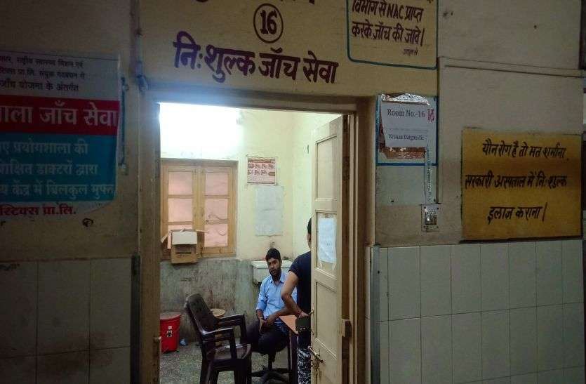 banger-hospital-news 13 दिन से बांगड़ अस्पताल में 36 तरह की निशुल्क जांचे बंद, मरीज परेशान