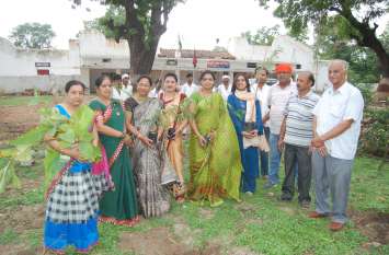 Planting is necessary for maintaining the ecological balance पर्यावरण संतुलन को बनाये रखने के लिए जरूरी है पौधरोपण