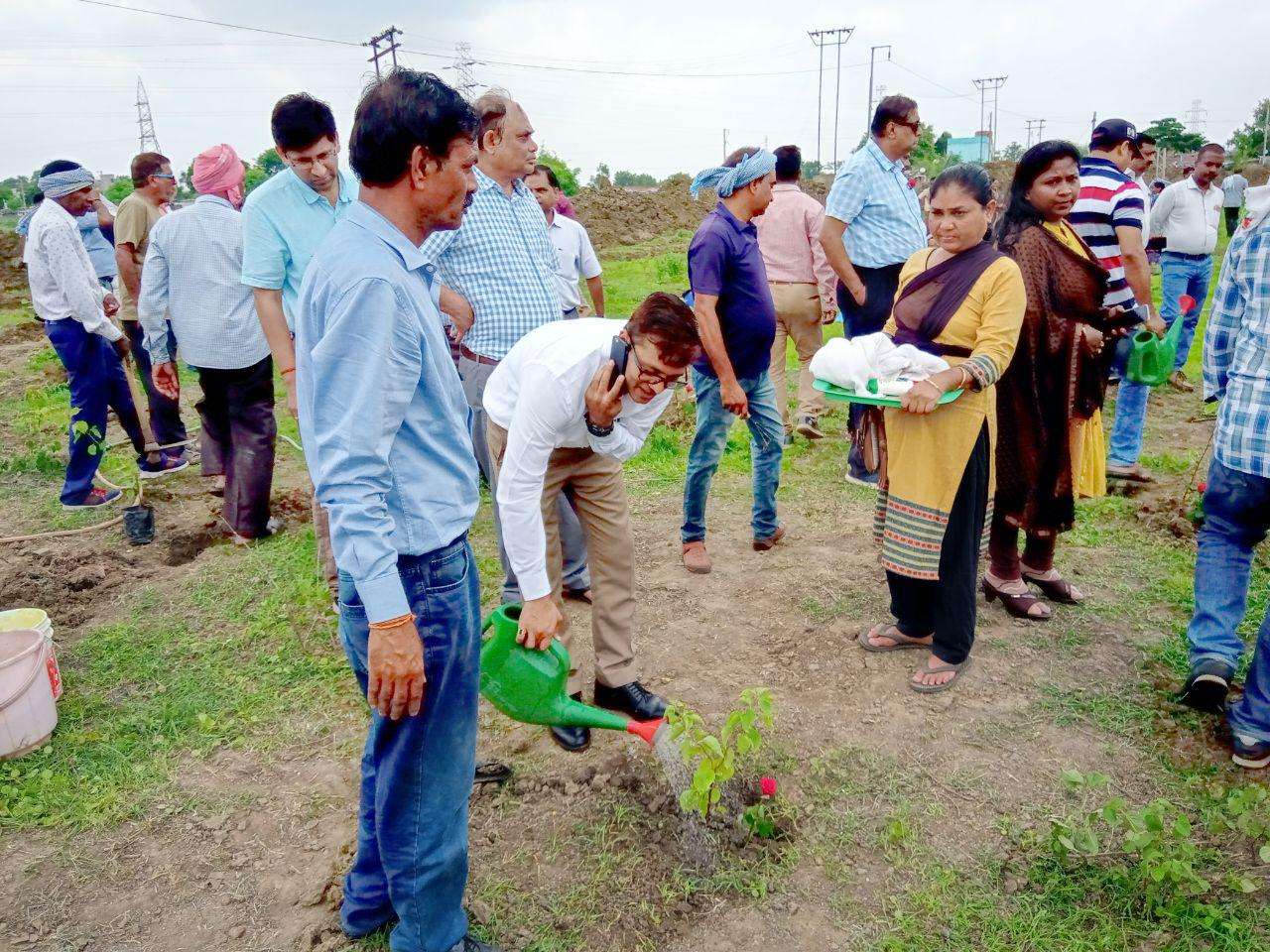 Patrika harit pradesh campaign in Bilaspur