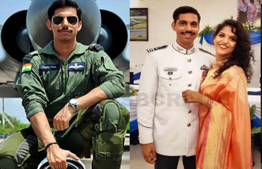 martyred squadron leader samir abrol with garima abrol