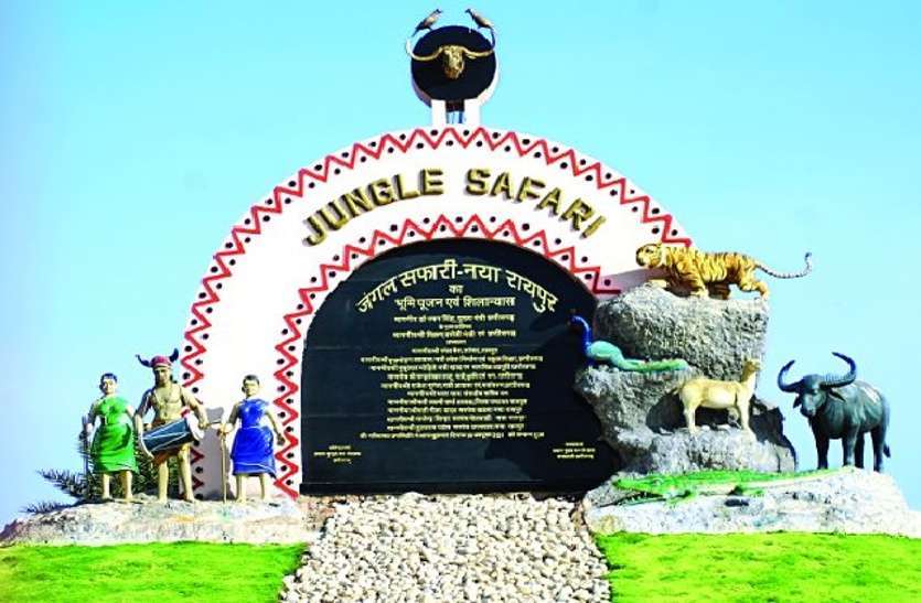 Corona fear reduced the number of tourists in Raipur Jungle safari कोरोना खौफ ने घटाई जंगल सफारी में पर्यटकों की संख्या, अटका दैनिक वेतन भोगियों का भुगतान