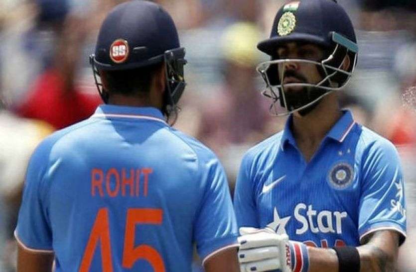 Virat Kohli and Rohit Sharma