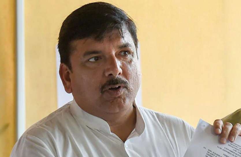 sanajy singh आप नेता संजय सिंह ने अमित शाह से की मुलाकात, दिल्ली की कानून व्यवस्था को लेकर सौंपा ज्ञापन