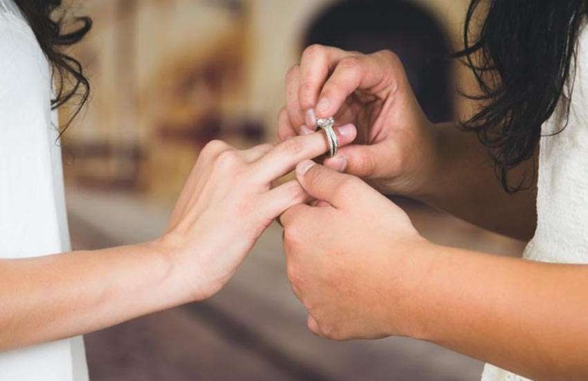 lesbian marriage