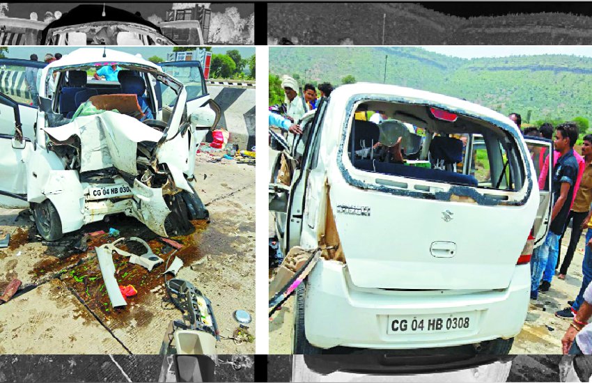 Bus killed four people of same family in a single death Bus killed four people of same family in a single death