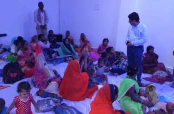 Collector's generosity: In the district hospital and NRC, there is no कलेक्टर की दरियादिली: जिला अस्पताल व एनआरसी में जगह नहीं बची तो अपने बंगले भर्ती कराए एनीमिक बच्चे