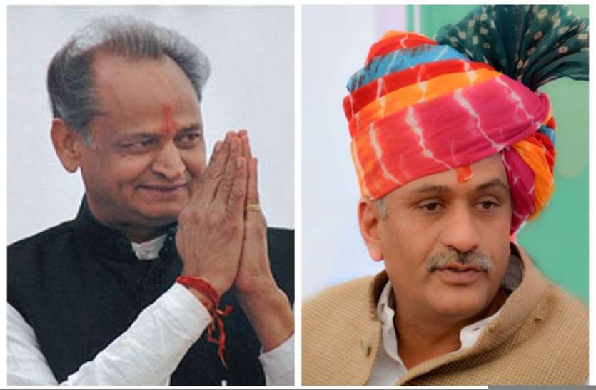 ashok gehlot शेखावत का गहलोत को खत: पानी से जुड़े विभाग एक करें, तब तक सीएस बैठाएं तालमेल