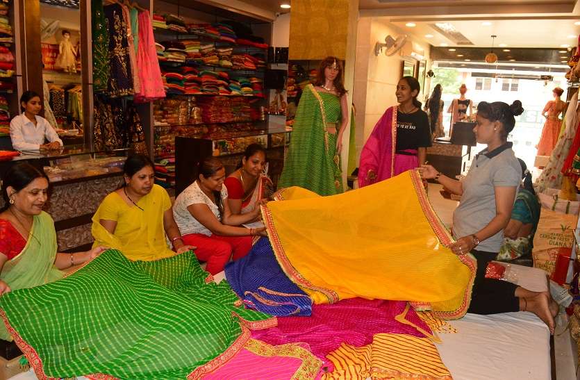sawan 2019 celebration lahariya Collection in fashion Ready to market सावन का अंदाज हटके...गजब है लहरियों का इस बार ये कलेक्शन