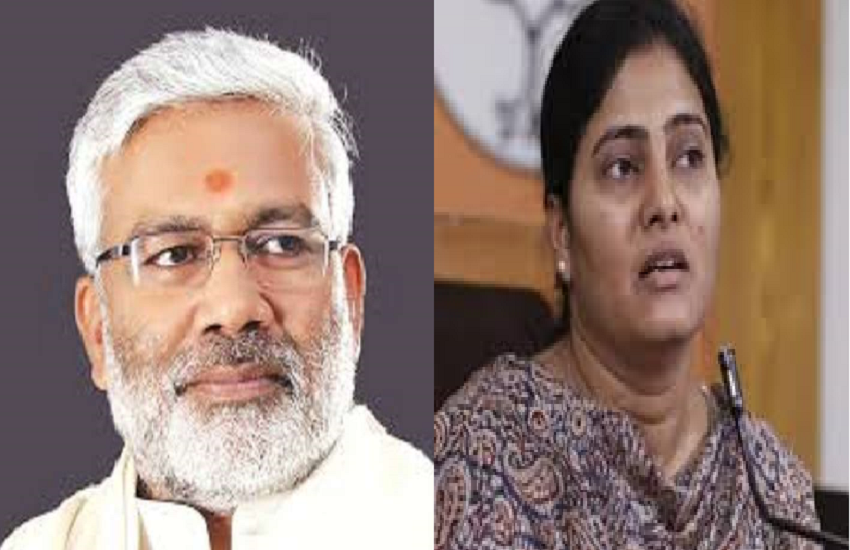 Swatantra Dev Singh and Anupriya patel