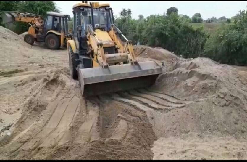 sehore प्रदेश में रेत के अवैध उत्खनन और परिवहन की कार्रवाई में होशंगाबाद पहले और सीहोर दूसरे नंबर पर