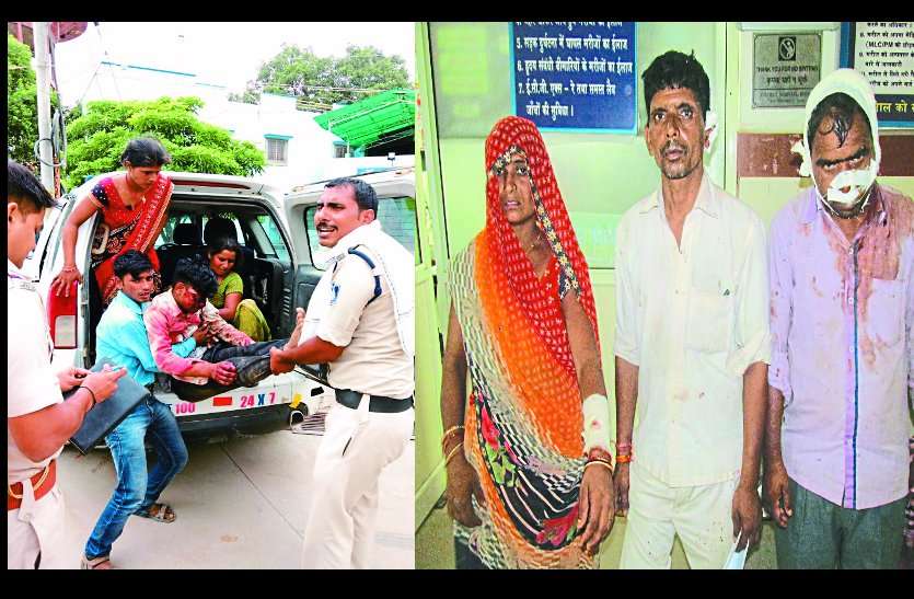 man beaten for not serving boondi in food