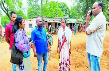 CBI team not reaching Bijapur's adasmeta सीबीआई बीजापुर में ही खंगालती रही दस्तावेज, बयान देने एडसमेटा में इंतजार करते रहे आदिवासी