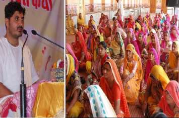 Bhagwat Katha in Jalandharnath Dharmshala Jalore जालोर की जलंधरनाथ धर्मशाला में शुरू हुई भागवत कथा, पहले दिन कथावाचक ने ये कहा