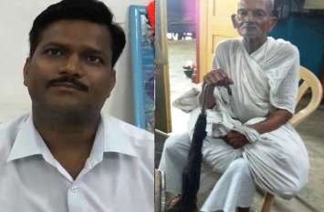 Etawah Railway station inspector get cleanchit in Gandhi like man case गांधीधारी बुजुर्ग को शताब्दी से उतारने के मामले में निलंबित स्टेशन अधीक्षक को मिली क्लीनचिट