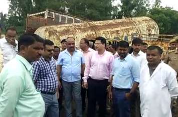 Lucknow Board Commissioner IS Anil Garg visits Industrial Area लखनऊ मंडल के आयुक्त आईएस अनिल गर्ग का औद्योगिक क्षेत्र दही चौकी का भ्रमण
