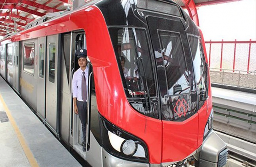 lucknow घाटे में चल रही मेट्रो, क्षमता के अनुसार नहीं मिल रहे यात्री