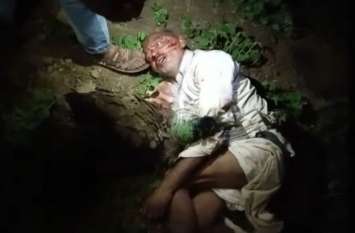 MOB LYNCHING - Thieves throng beating, death MOB LYNCHING - चोर की भीड़ ने की पिटाई, मौत