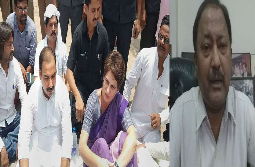 priyanka मिर्जापुर में प्रियंका गांधी के साथ हैं प्रदीप माथुर, दिया बड़ा बयान
