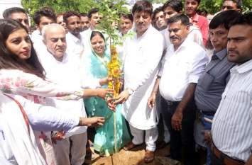 Make a plan for plantation around Dausa - Minister of Forests दौसा के चारों ओर पौधारोपण के लिए कार्ययोजना बनाएं-वन मंत्री