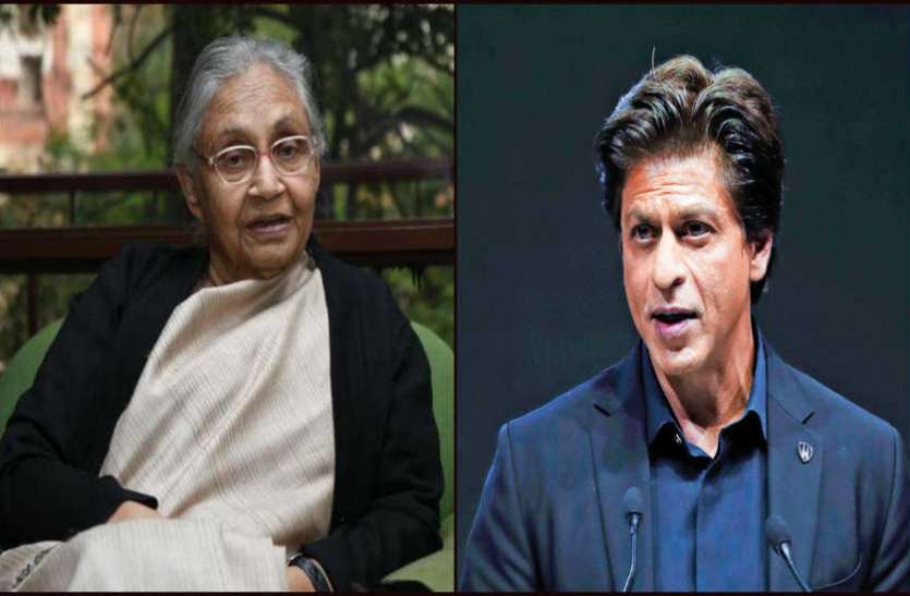 sheila dikshit शीला दीक्षित ने शाहरुख खान की इस फिल्म को देखा था इतनी बार कि घरवालों को करना पड़ा था मना