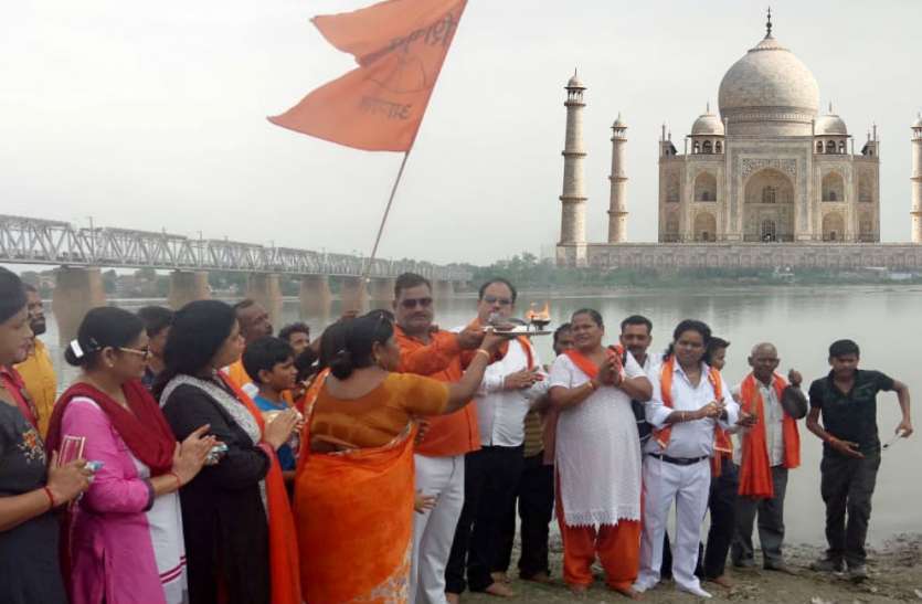 Taj Mahal Taj Mahal पर पूजा करने की धमकी के बाद ASI ने बढ़ा दी सुरक्षा