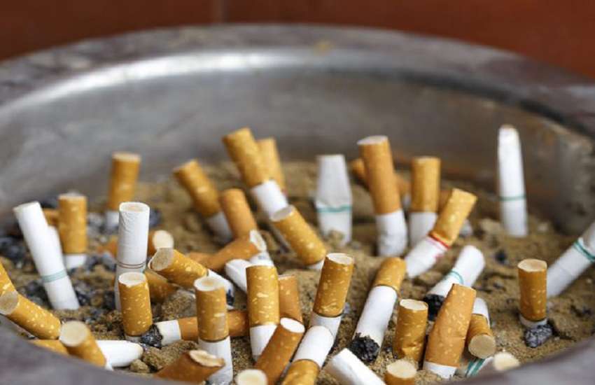 Cigarette butts