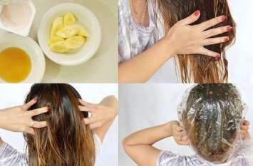 home remedies for split hairs, it will nourish the scalp also केले के साथ मिलाकर लगा लें इन 10 में से कोई भी एक चीज, दोमुंहे बालों की समस्या होगी दूर