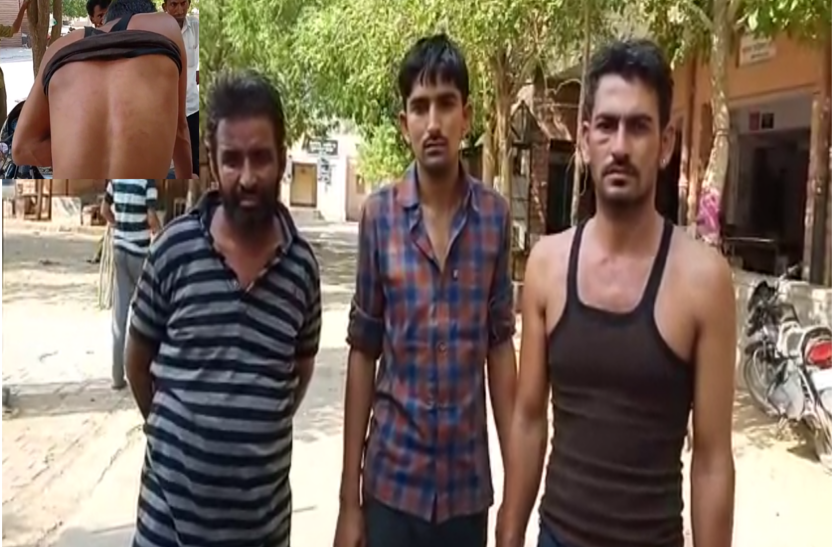 police beating in barmer पुलिस की दबंगई: सादावर्दी में घर में घुसकर युवकों व महिला को बेरहमी से पीटा