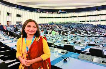 Chhattisgarh's Nitya pandey got Kalpana chawla scholarship इंटरनेशनल स्पेस यूनिवर्सिटी पहुंची छत्तीसगढ़ की नित्या पांडे, मिली 14 लाख की कल्पना चावल स्कॉलरशिप