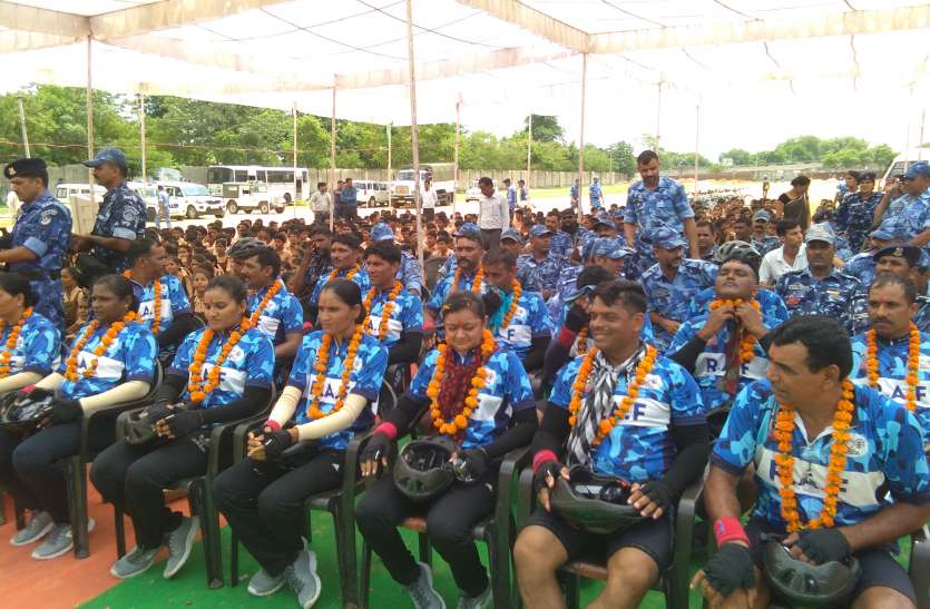 sp Shahpura : स्वच्छता, पर्यावरण व जल संरक्षण का संदेश दे रहे सीआरपीएफ के जवान