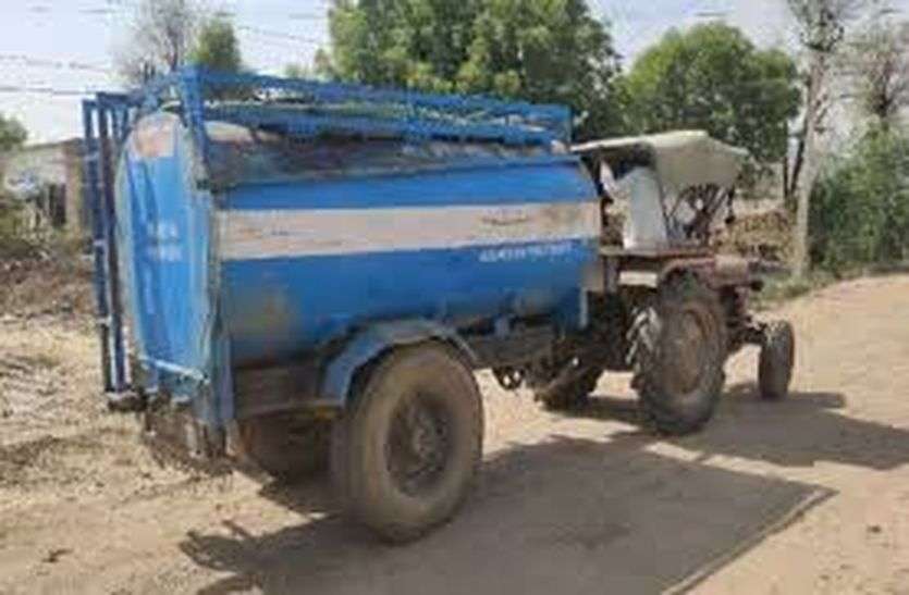 beawar टैंकरों के भरोसे 'शिक्षा-मंदिर'