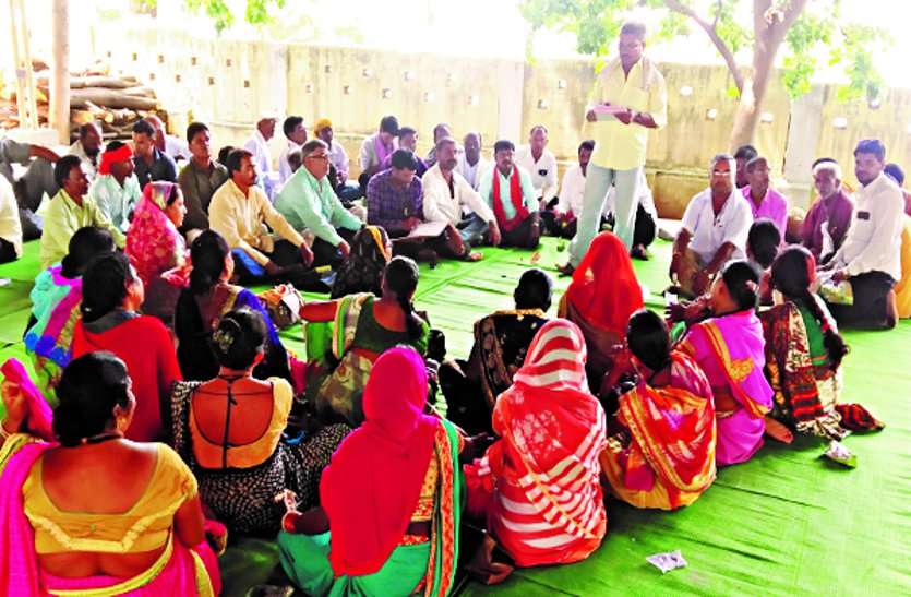 Gram panchayats will only get development work after getting advance amount