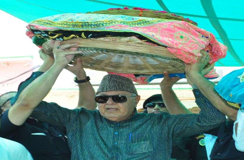 farooq-abdullah-visited-3-times-in-24-hours-at-dargah Ajmer News-Faruq Abdullah : फारूक अब्दुल्ला 24 घंटे में 3 बार गए दरगाह
