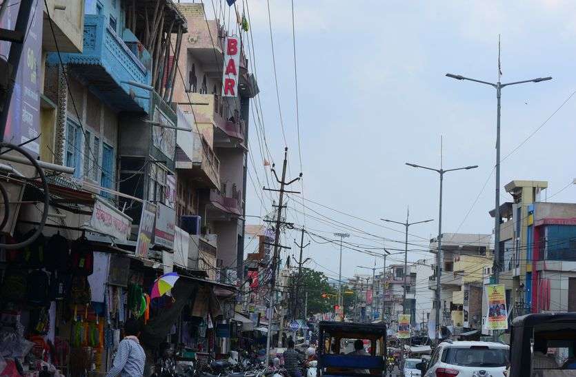 Kishangarh will be the underground cable किशनगढ़ के मुख्य बाजार की विद्युत केबल होगी भूमिगत