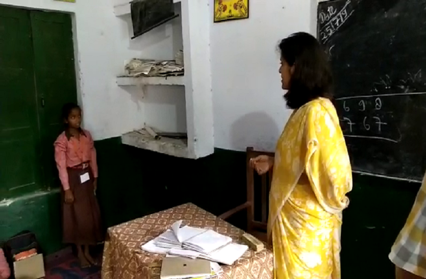 Basti dm in teacher role जब डीएम माला श्रीवास्तव बनीं शिक्षक और बच्चों से पूछा सवाल, स्कूल में था ऐसा माहौल, VIDEO