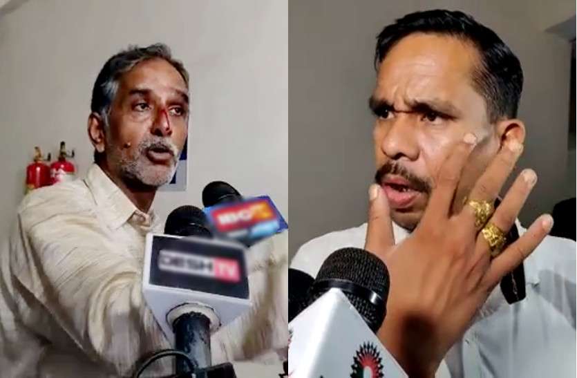 ruckus in raipur nagar nigam चपरासी ने ऑफिस में पी शराब, फिर नशे की हालत में निगम अधिकारी को जमकर पीटा, देखिए वीडियो