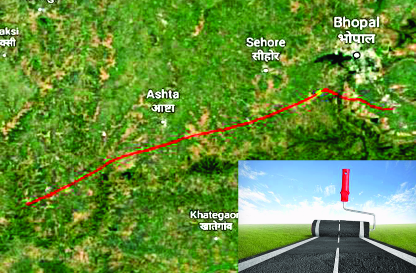 indore bhopal expressway latest news भोपाल-इंदौर एक्सप्रेस-वे : 158 हेक्टेयर जंगल के 21,146 पेड़ काटने केंद्र से मांगी अनुमति