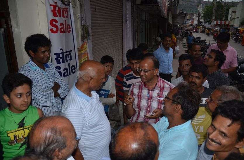 chittorgarh साडिय़ों की दुकान में हुई इस घटना से मच गई अफरा-तफरी