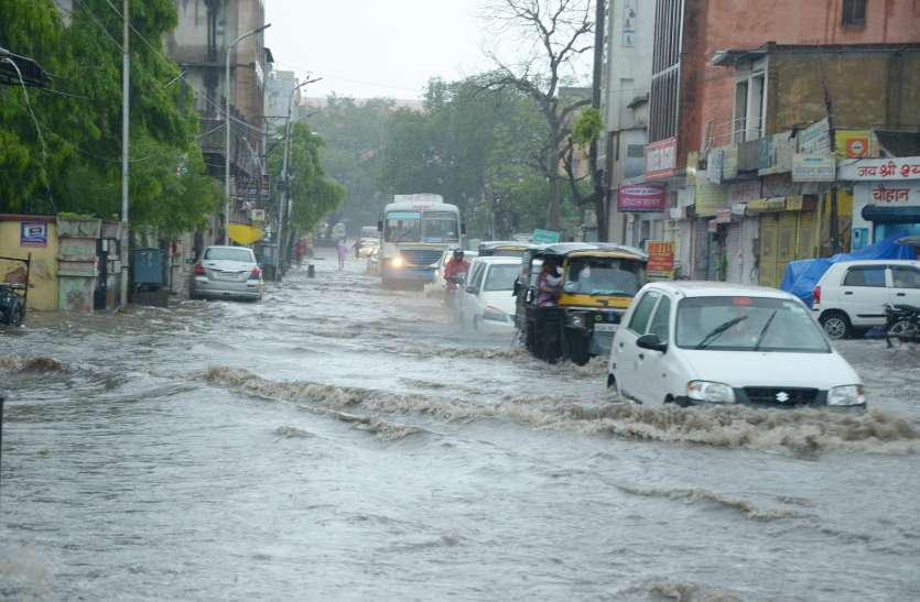 Heavy Rain in Jaipur