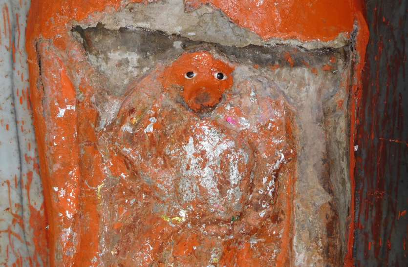 Hanuman's image breaks in Lavan लवाण में हनुमानजी की प्रतिमा खंडित